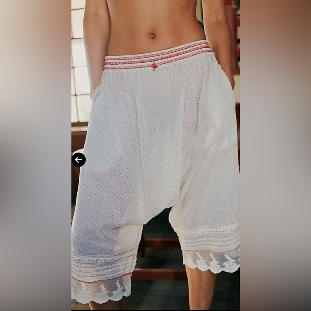 NWT! Free People Endless Afternoon Bloomers in Cream size XS - Picture 6 of 12